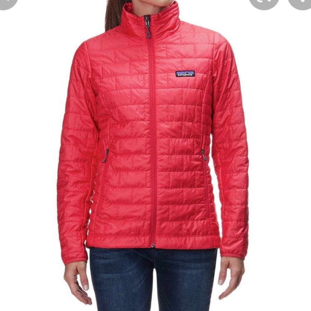 Patagonia nano jacket red tomato